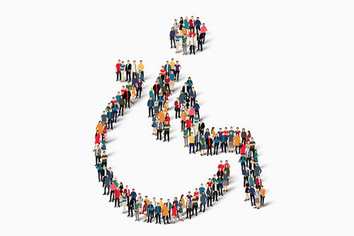 وکتور ویژه روز معلولین